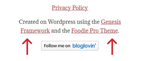 Affiliate links in footer is a big blogging mistake