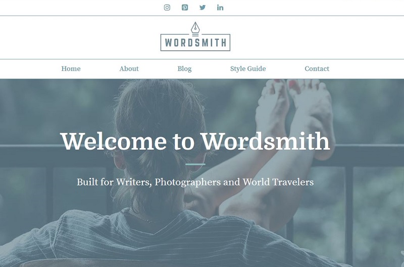 GeneratePress Wordsmith WordPress theme