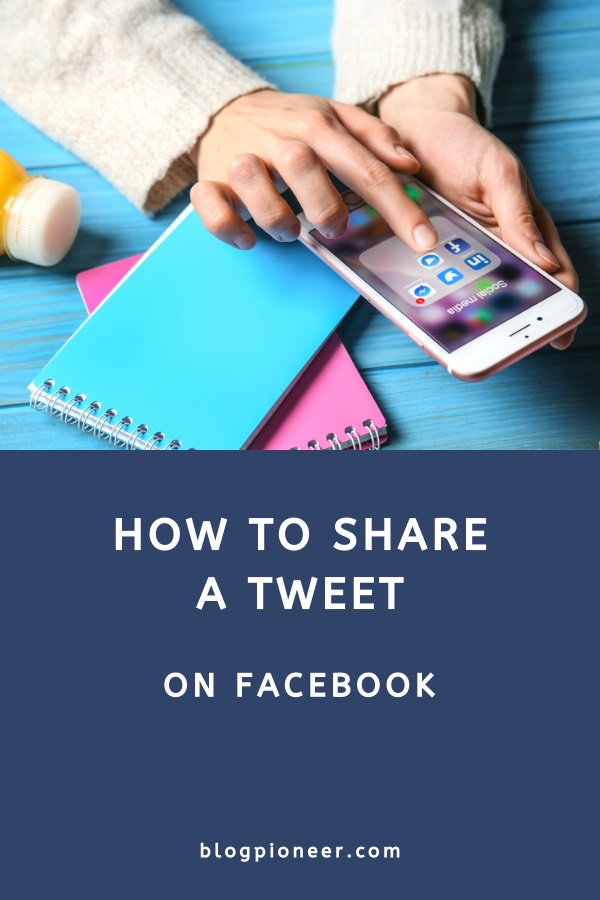 How to share a Tweet on Facebook