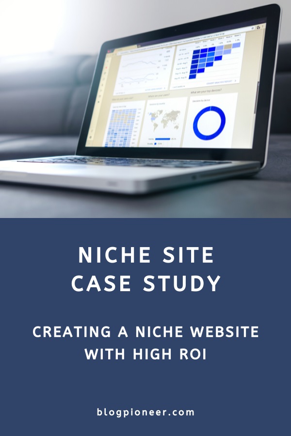 Case study for a small niche website