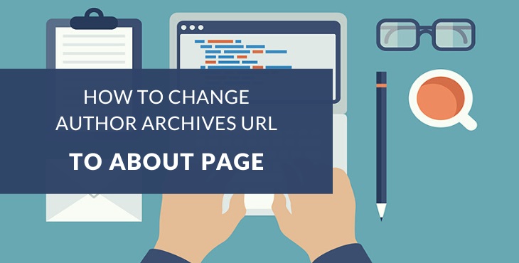 How to change author archives URL to about page