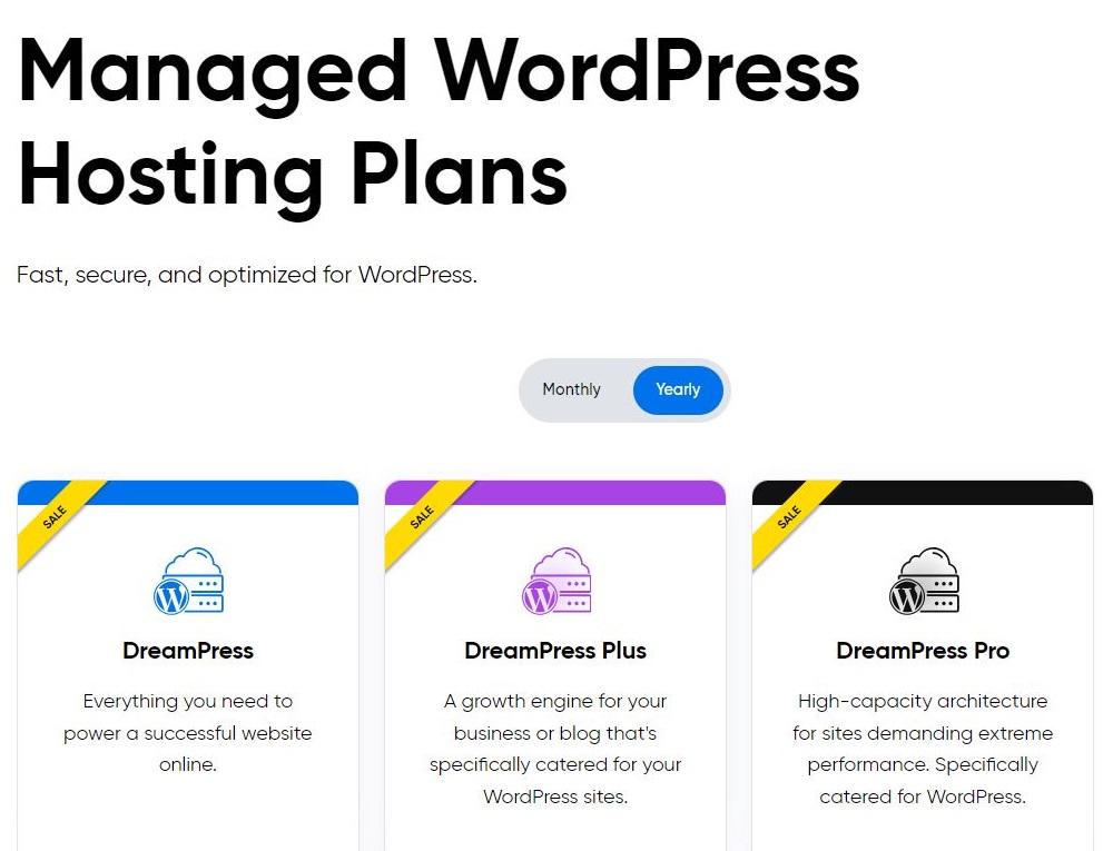 DreamHost Managed WordPress Hosting (DreamPress)
