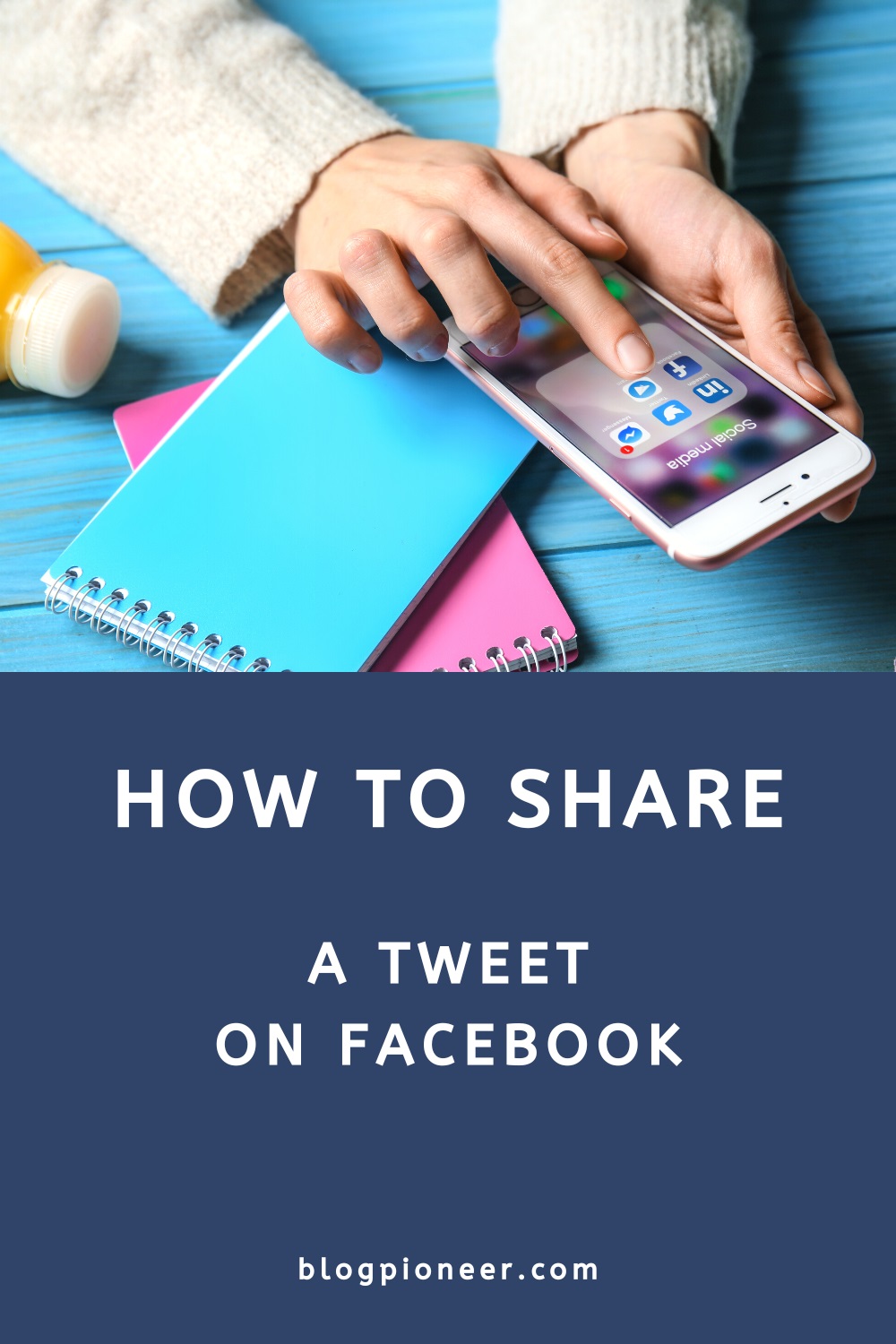 How to share a Tweet on Facebook